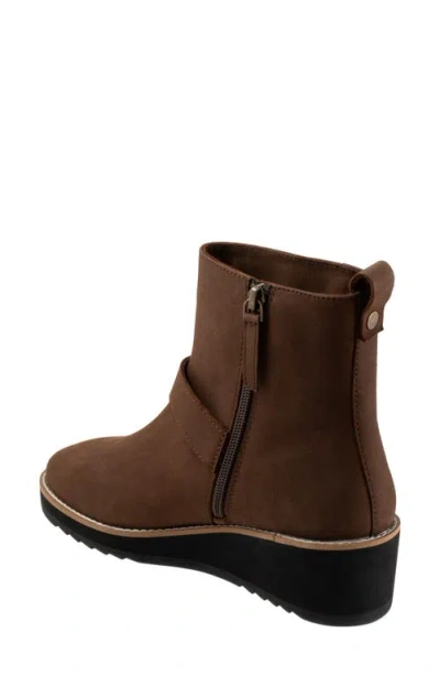 Softwalk ® Westland Platform Wedge Bootie In Multi