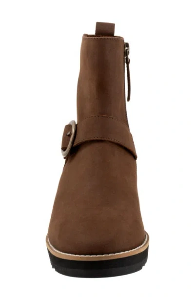 Softwalk ® Westland Platform Wedge Bootie In Multi