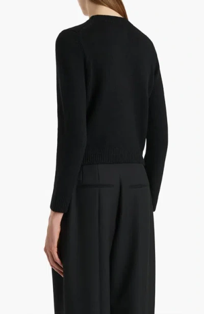 Khaite Leta Cashmere Sweater In Black