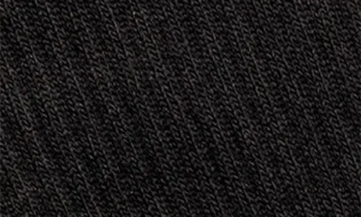 Pleasures Monitor Logo Inarsia Cotton Crew Socks In Black