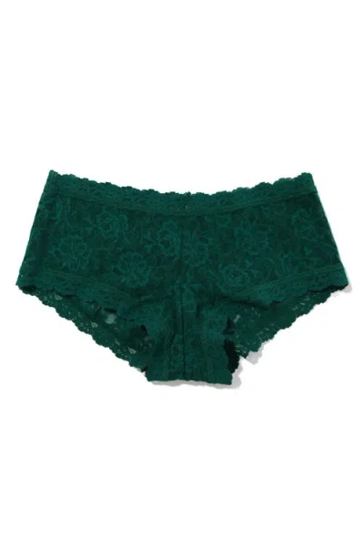 Hanky Panky Signature Lace Boyshorts In Green