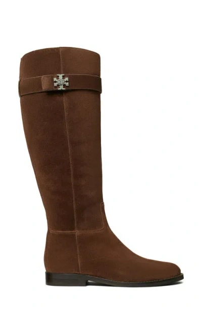 Tory Burch Turnlock Knee High Riding Boot In Multi