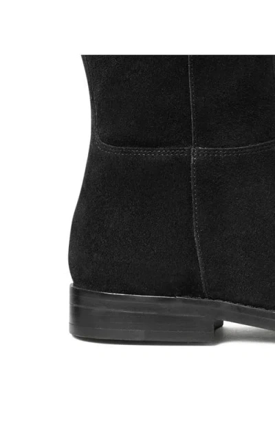 Tory Burch Turnlock Knee High Riding Boot In Animal Print