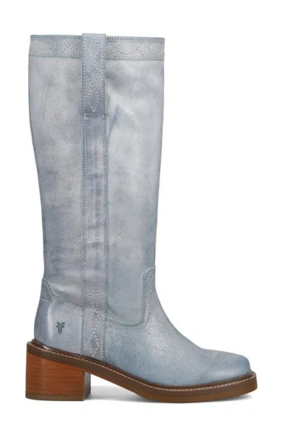 Frye Kate Block Heel Boot In Blue
