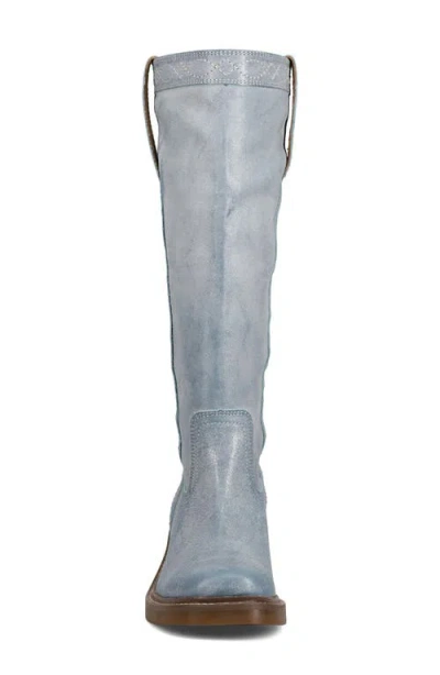 Frye Kate Block Heel Boot In Blue