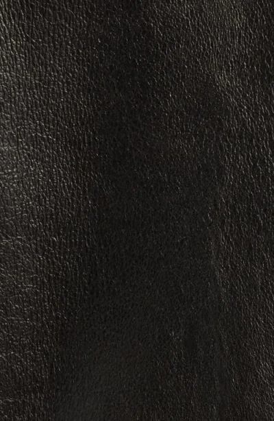 Frame Genuine Shearling Lined Bomber Jacket In Brown