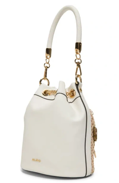 Aldo Shellinax Bucket Bag In Neutral