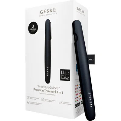 Geske Smartappguided Precision Trimmer | 4 In 1 - Gray In Black