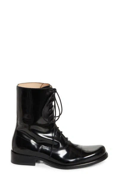 The Row Kai Combat Boot In Black