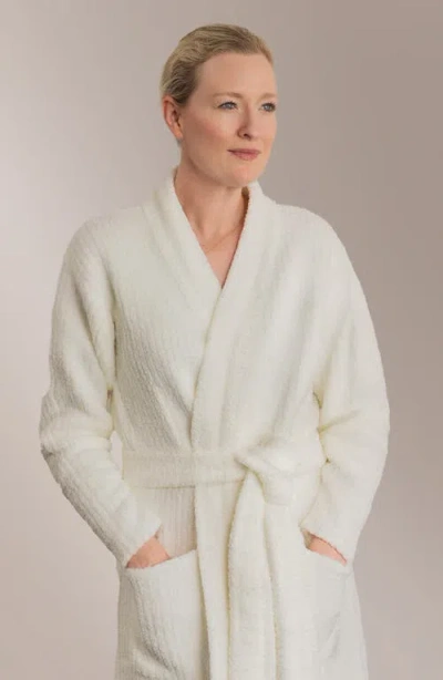 Sunday Citizen Snug Rib Cardigan Robe In White