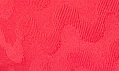 Maaji Apple Red Rocks Reversible Bikini Top In Red