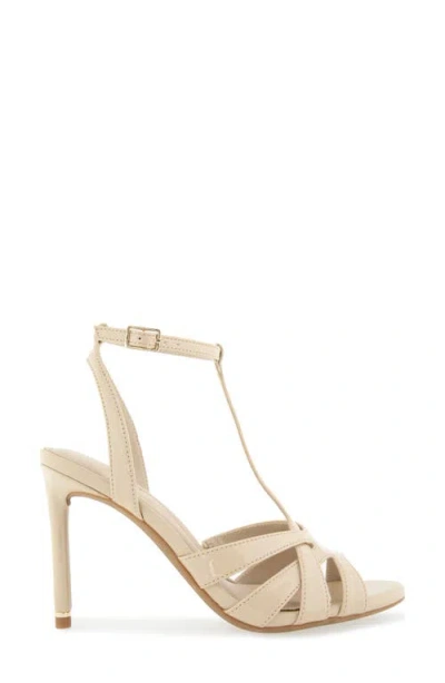 Kenneth Cole Liona Embossed T-strap Sandal In Multi