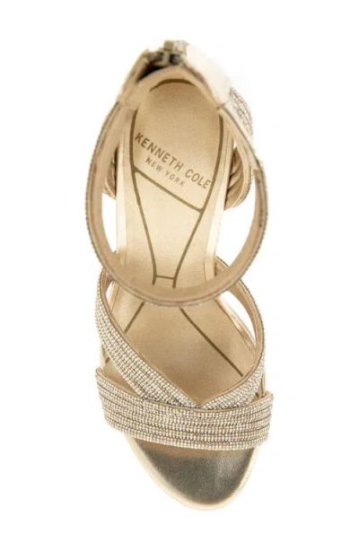 Kenneth Cole Nadine Ankle Strap Platform Sandal In Multi