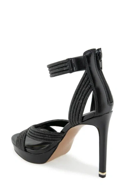 Kenneth Cole Nadine Ankle Strap Platform Sandal In Multi
