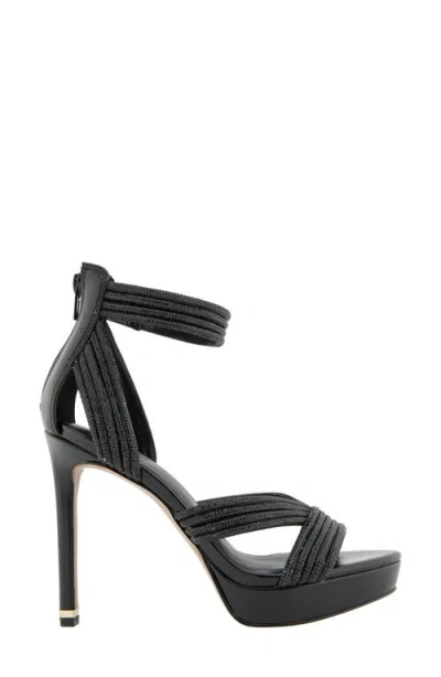 Kenneth Cole Nadine Ankle Strap Platform Sandal In Multi