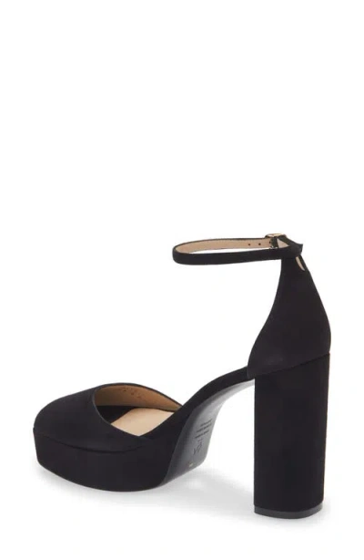 Stuart Weitzman Sabrina Platform Ankle Strap Sandal In Multi