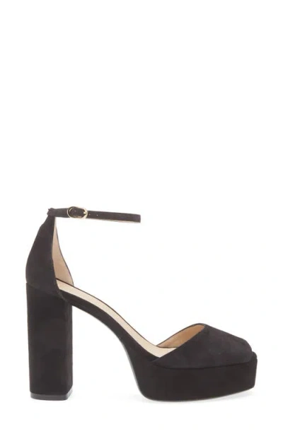 Stuart Weitzman Sabrina Platform Ankle Strap Sandal In Multi