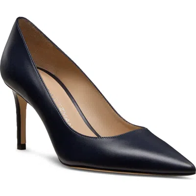 Stuart Weitzman 75mm Stuart Power Pointed-toe Stiletto Pumps In Animal Print