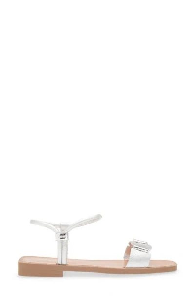 Bottero Botfisher Ankle Strap Sandal In Silver