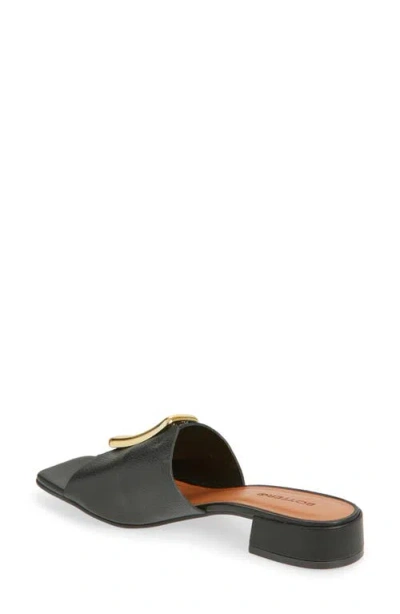 Bottero Eduarda Slide Sandal In Black