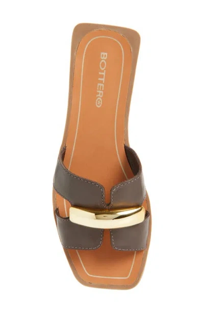 Bottero Botfisher Slide Sandal In Brown
