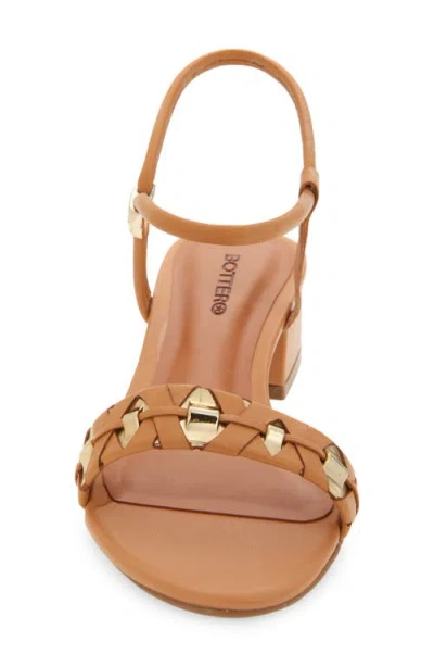 Bottero Elsa Ankle Strap Sandal In Brown