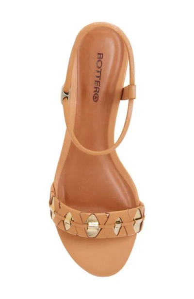 Bottero Elsa Ankle Strap Sandal In Brown