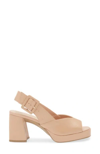 Bottero Britnet Slingback Platform Sandal In Neutral