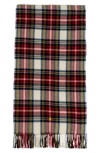 Polo Ralph Lauren Plaid Wool Scarf
