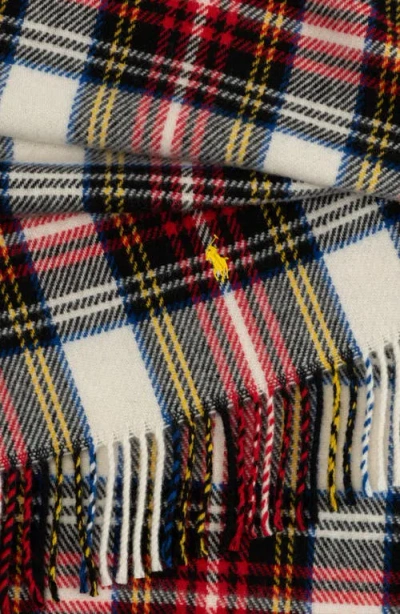 Polo Ralph Lauren Plaid Wool Scarf