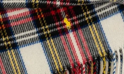Polo Ralph Lauren Plaid Wool Scarf