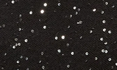 Michael Stars Deanna Sequin Embellished Balloon Sleeve Crewneck Sweater In Multi