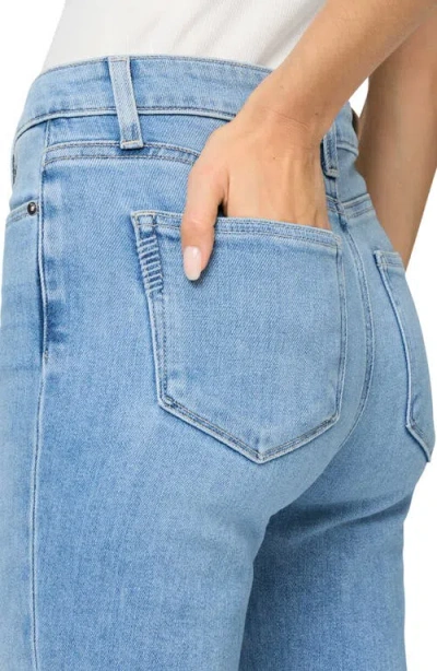 Paige Manhattan Bootcut Jeans In Blue