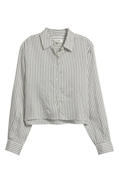 Frame The Charles Button-up Shirt In Neutral