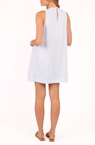 Petal And Pup Petal & Pup Daniela Pintuck Minidress In Blue