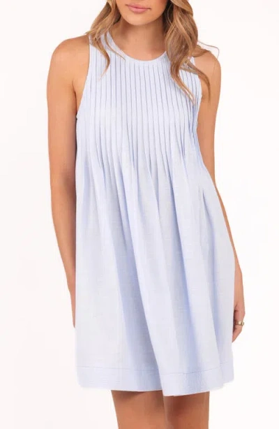 Petal And Pup Petal & Pup Daniela Pintuck Minidress In Blue
