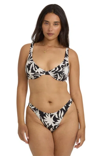 Billabong By My Side Tropic Bikini Bottoms In Black