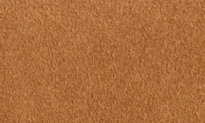 Burberry Cotswolds Suede Wallet On A Chain In Brown