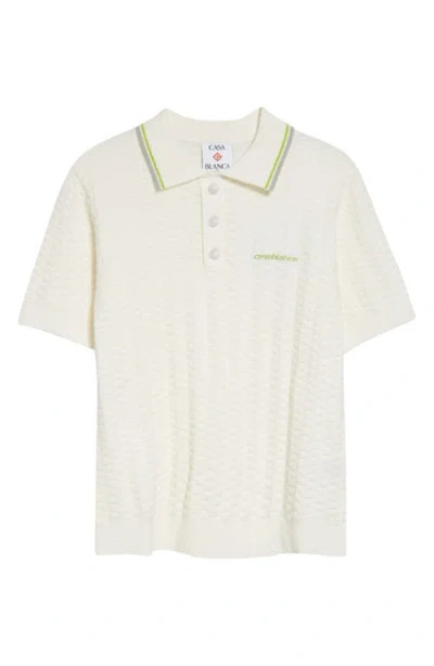 Casablanca Mini Short Sleeve T-shirt For Men In White