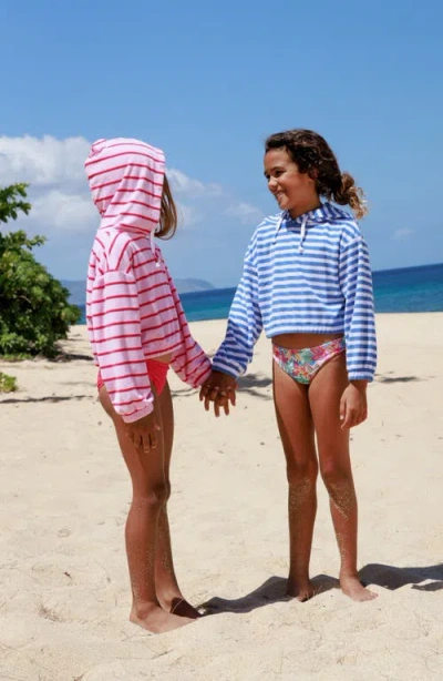 Feather 4 Arrow Kids' Vacay Days Cotton Terry Hoodie In Multi