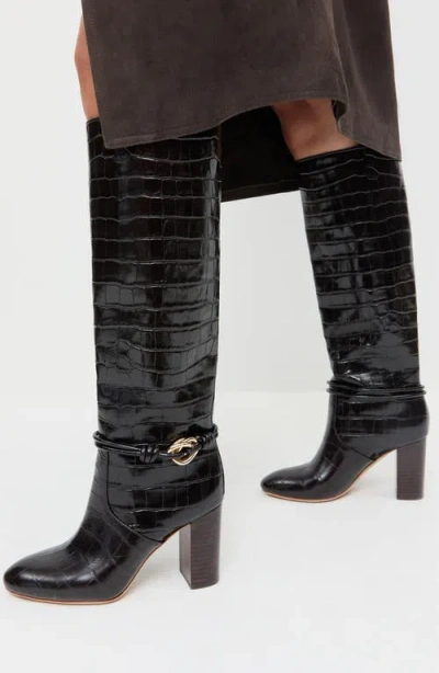 Loeffler Randall Goldy Knee High Boot In Multi