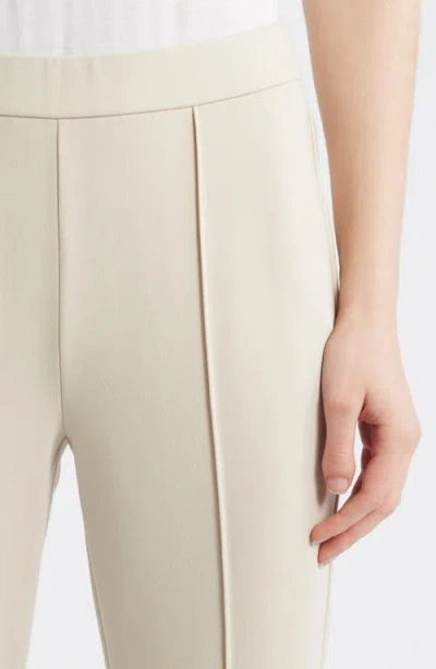 Eileen Fisher High Waist Ankle Pants In White