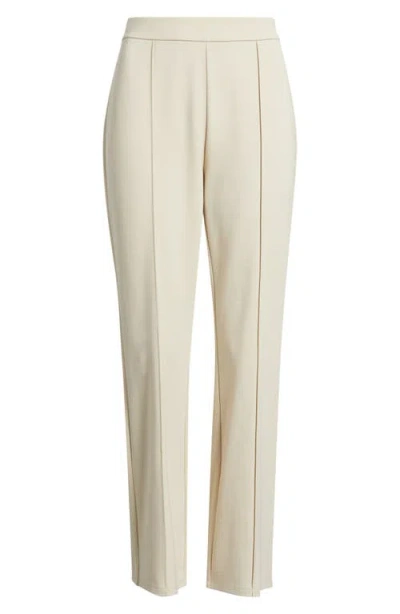 Eileen Fisher High Waist Ankle Pants In White