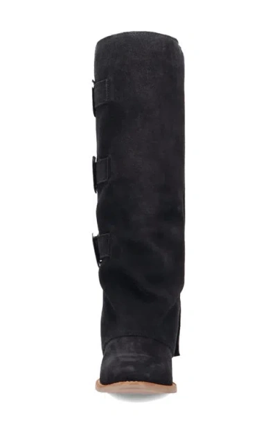 Dingo Buckle Bunny Knee High Western Boot In Multi