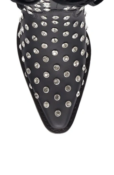 Dingo Show Pony Fringe & Rhinestone Western Boot In Animal Print