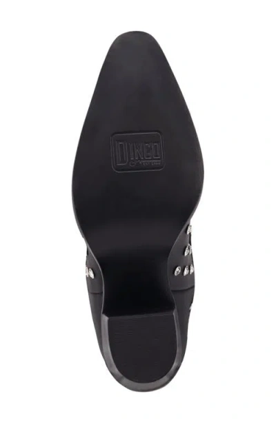 Dingo Show Pony Fringe & Rhinestone Western Boot In Animal Print