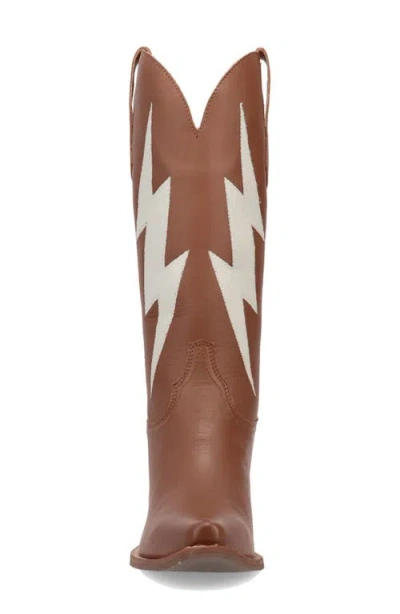 Dingo Thunderbolt Western Boot In Brown