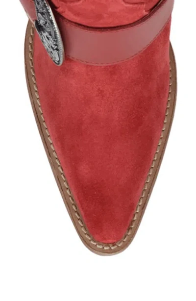 Dingo Yeehottie Over The Knee Western Boot In Red