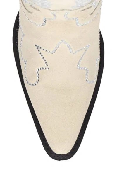 Dingo Double Take Over The Knee Western Boot In White