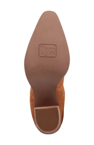 Dingo Star Power Fringe & Stud Western Boot In Brown